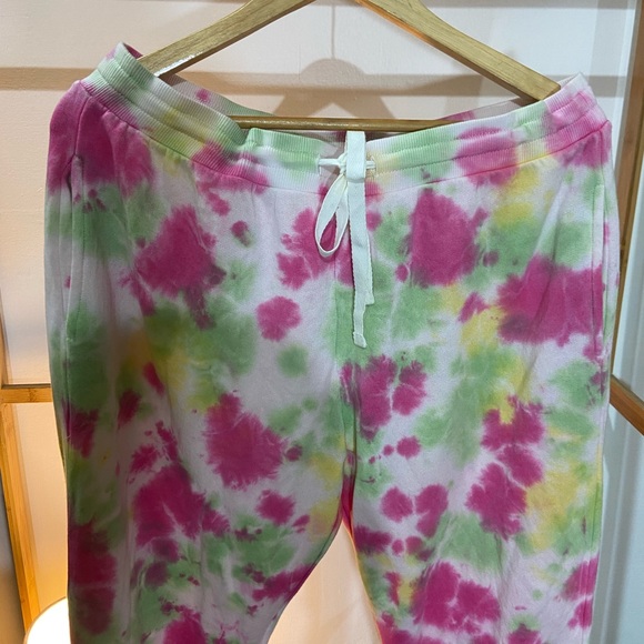 THE DROP Multi Tie Dye Fleece Drawstring Sweatpants Jogger’s. Size-M - Picture 11 of 13